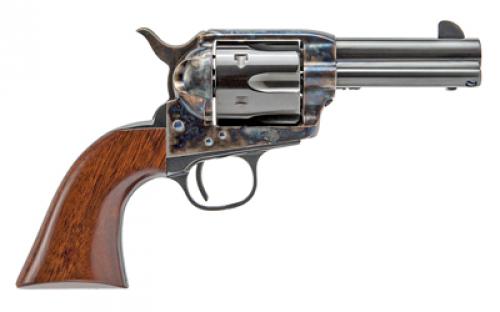 Cimarron New Sheriff, 44-40 Winchester, 3.5 Barrel, Steel Frame, Case Hardened Finish, Wood Grips, 6Rd CA330