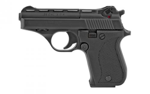 Phoenix HP25A, 25 ACP, 3 Barrel, Alloy Frame, Black, Plastic Grips, Fixed Sights, 10Rd, 1 Magazine HP25ABB