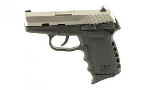 SCCY CPX-1, Double Action Only, Compact, 9MM, 3.1 Barrel, Black Polymer Frame, Duo-Tone Finish, 10Rd, 3 Dot Sights, 2 Magazines CPX-1 TT
