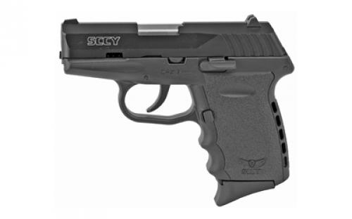 SCCY CPX-2, Double Action Only, Compact, 9MM, 3.1 Barrel, Polymer Frame, Black Finish, 10Rd, 3 Dot Sights, 2 Magazines CPX-2 CB