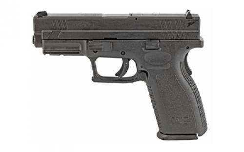Springfield XD9, Striker Fired, Full Size, 9MM, 4 Barrel, Polymer Frame, Black Finish, Fixed Sights, 10Rd, 2 Magazines XD9101