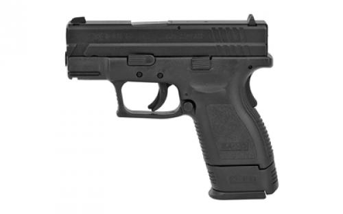 Springfield XD40, Striker Fired, Sub Compact, 40 S&W, 3 Barrel, Polymer Frame, Black Finish, Fixed Sights, 9Rd, 2 Magazines XD9802
