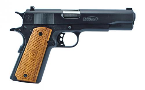 American Classic Government 1911, Single Action Only, Semi-automatic, Metal Frame Pistol, Full Size, 9MM, 5 Barrel, Steel, Blued Finish, Black, Manual Thumb Safety, Fixed Sights, 9 Rounds, 1 Magazine 85604