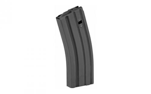 Ammunition Storage Components Magazine, 223 Rem, Fits AR-15, 30Rd, Stainless, Black, Black Follower 223-30RD-SS