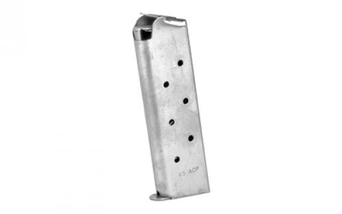 Colt's Manufacturing Magazine, 45ACP, 8 Rounds, Fits 1911 Government/Commander, Stainless 574001-RP