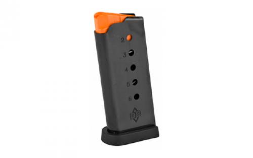 Diamondback Firearms Magazine, 9MM, 6 Rounds, Fits DB9 Gen 4, w/Flat Bottom Plate and Magbox, Black DB9-MAGG4