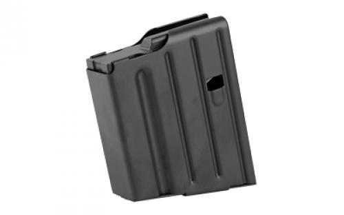DURAMAG DURAMAG, DuraMag SS, Magazine, 308 Winchester/6.5 Creedmoor, 10 Rounds, Fits SR25/DPMS Pattern AR-10 Rifles, Stainles, AGF Follower, Black 1008041185CPD