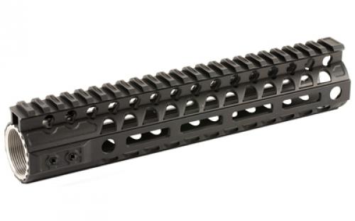 2A Armament Aethon, MLOK, Handguard, 7075-T6 Aluminum Barrel Nut, 6061 Extrusion, AR Rifles, 10, Anodized Black Finish 2A-AERML-10