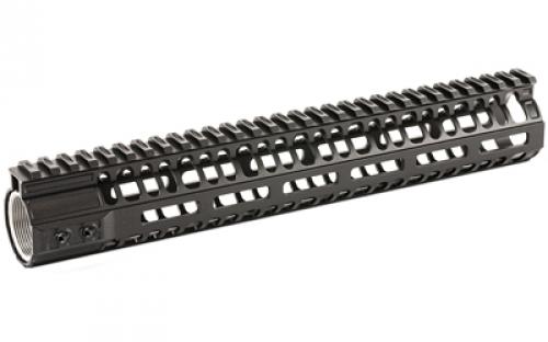 2A Armament BL-RAIL M-LOK, Gen 2, Handguard, 7075-T6 Aluminum Barrel Nut, 6061 Extrusion, AR Rifles, 12, Anodized Black Finish 2A-BLRML-12G2