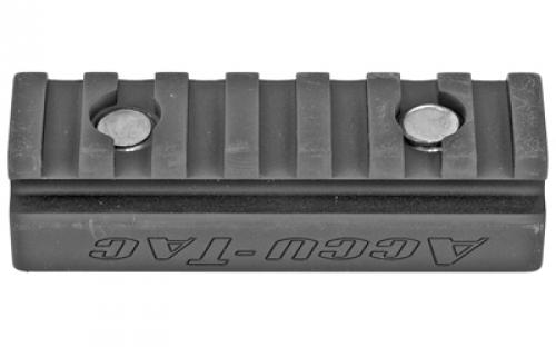 Accu-Tac Barrett Spec Rail, Anodized Finish, Black Color, Mounts into Rifle Chassis, Fits Barrett M107A1, M82A1, M95 BSPR-MFA