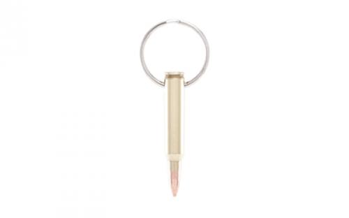 2 Monkey Trading Bullet Keychain, Brass, 223 Remington RBK-223