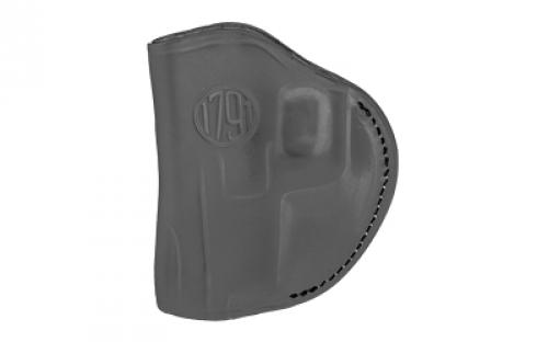 1791 2 Way Holster, Inside Waistband Holster, Size 5, Right Hand, Stealth Black, Leather 2WH-5-SBL-R