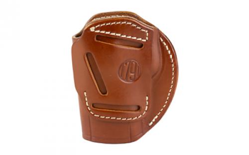 1791 3 Way, Outside Waistband Holster, Size 6, Matte Finish, Leather Construction, Classic Brown, Ambidextrous 3WH-6-CBR-A
