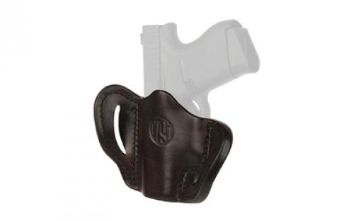 1791 BHC Optic Ready, OWB Belt Holster, Fits Optic Ready Sub-Compact Pistols, Matte Finish, Signal Brown Leather, Right Hand OR-BHC-SBR-R