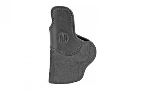 1791 RCH Rigid Concealment Holster, IWB, Black Leather, Fits Glock 17/19/22/23/25/26/27/29/30/31/33, S&W MP40/MP9/Shield, Sig Sauer P226/228/229/239, Springfield XDE/XDS, Right Hand, Size 4 RCH-4-BLK-R