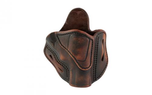 1791 Revolver, Size 2S, OWB Belt Holster, Fits K-Frame Sized Revolvers, Vintage Leather, Right Hand RVH-2S-VTG-R