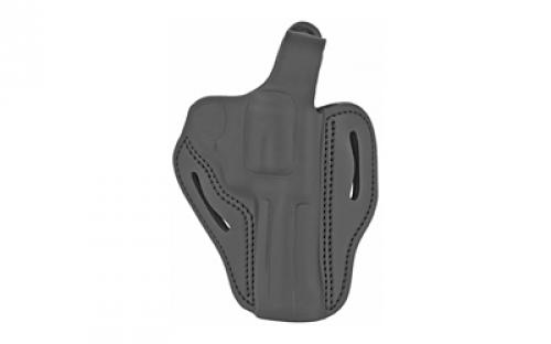 1791 Revolver Thumbreak Holster, Size 2, Right Hand, Leather, Stealth Black RVHX-2-SBL-R