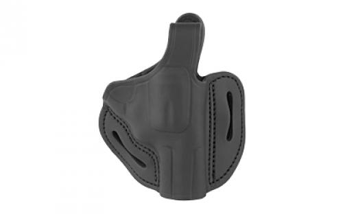 1791 Revolver Thumbreak Holster, Size 2S, Right Hand, Leather, Stealth Black RVHX-2S-SBL-R