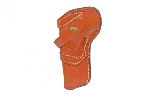 1791 Single Action, Ambidextrous Holster, 5.5 Barrel, Fits Single Action Revolvers, Leather, Classic Brown SA-RVH-6.5-CBR-A