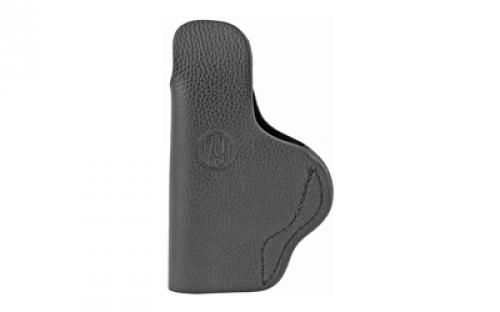 1791 Smooth Concealment Holster, IWB, Night Sky Black Leather, Fits Glock 17/19/22/23/25/26/27/29/30/31/32/33, S&W MP40/MP9/Shield, Right Hand, Size 4 SCH-4-NSB-R