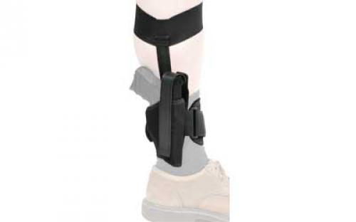 BLACKHAWK Ankle Holster, Size 12, Fits Glock 26/27/33 and Other Sub-Compact 9mm/.40 Caliber, Right Hand, Black 40AH12BK-R
