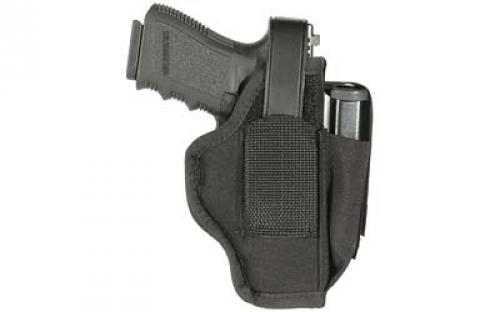 BLACKHAWK Ambidextrous Multi-Use Holster with Magazine Pouch, Size 06, Fits 3.25 - 3.75 Barrel Medium and Large Autos, Black 40AM06BK