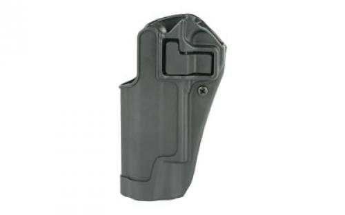 BLACKHAWK CQC SERPA Holster With Belt and Paddle Attachment, Fits Colt Government, Left Hand, Black 410503BK-L