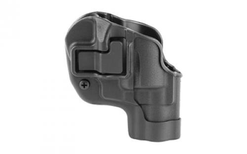 BLACKHAWK CQC SERPA Holster With Belt and Paddle Attachment, Fits J Frame With 2 Barrel, Right Hand, Black 410520BK-R