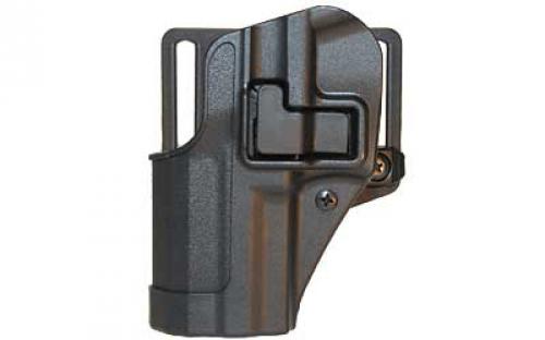 BLACKHAWK CQC SERPA Holster With Belt and Paddle Attachment, Fits S&W M&P, Left Hand, Black 410525BK-L