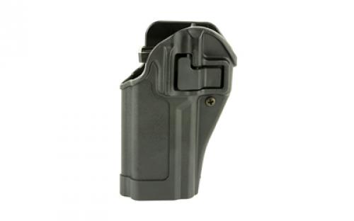 BLACKHAWK CQC SERPA Holster With Belt and Paddle Attachment,Fits Sig Sauer P250/P320 Full Size and Compact, Left Hand, Black 410561BK-L