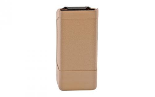 BLACKHAWK CQC Magazine Case, Single, Double Row, Matte, Coyote Tan 410600PCT