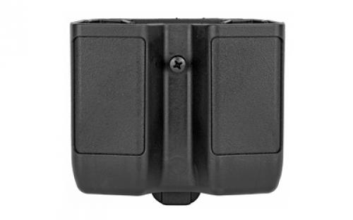 BLACKHAWK Double Magazine Pouch, Matte Black Finish 410610PBK