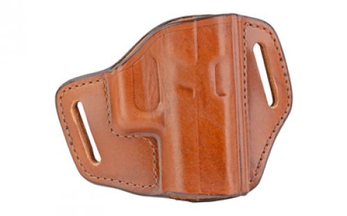 Bianchi Model #57 Remedy Open Top Leather Holster, Fits Glock 42, Tan, Right Hand 23948