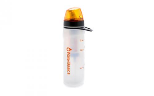 Aquamira Series II, WaterBasics, Filter Bottle, Green Line  Filter, Clear 67256