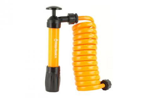 Aquamira WaterBasics, Emergency Pump and Filter Kit, Red Line Filter, Orange 67257