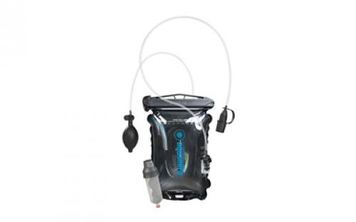 Aquamira Hydration Engine, Pressurized Reservoir, 1.5 Liters, Incudes Frontier Max Housing, Black, Does Not Include Filter 67640