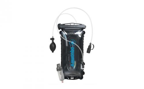 Aquamira Hydration Engine, Pressurized Reservoir, 3 Liters, Incudes Frontier Max Housing, Black, Does Not Include Filter 67642