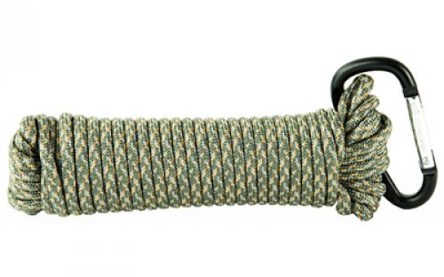 UST - Ultimate Survival Technologies 550lb test 100% Nylon, 30', Paracord, 550 Hanks, Paracord, Green & Silver Camo 20-5C30-08
