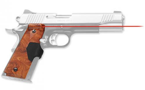 Crimson Trace Corporation Hi-Brite LaserGrip, Fits 1911 Government/Commander, Wood Finish LG-401 P1