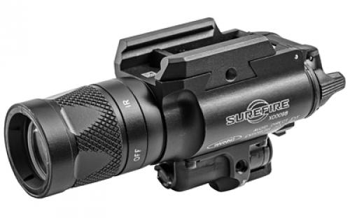 Surefire X400 Vampire Weaponlight, 350 Lumens, White/Infrared LEDS, Consumer Infrared Laser, Universal/Picatinny Rail Mount, Z-XBC Push/Toggle Switch, Black Finish X400V-B-IRC