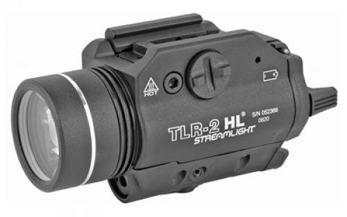 Streamlight TLR-2 HL, Tac Light, With Laser, C4 LED, 800 Lumens, Strobe, Red Laser, Laser Sight, Black 69261