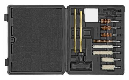 Allen Krome, Compact Handgun Cleaning Kit, 14 Piece, 22LR- 45ACP, Molded Case 70607