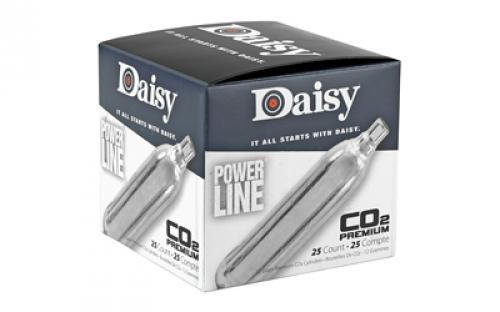Daisy 7025 PowerLine CO2 Cylinder 12 gram 25 Pack 
