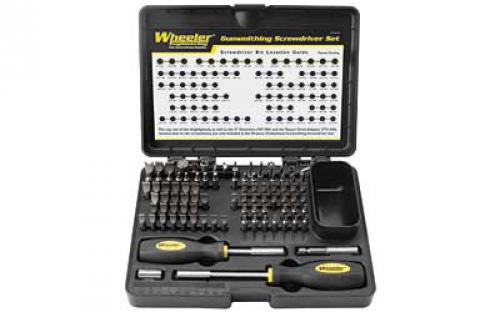 Wheeler Deluxe Pro Gunsmith Screwdriver Set, Black 562-194