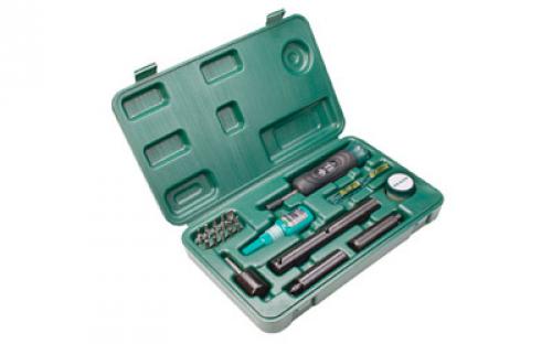 Weaver Deluxe Gunsmithing Tool Kit, For Scope Mounting, 1 Lapping Tools, Green Case 849721