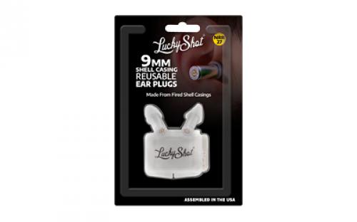 2 Monkey Trading 9MM Ear Plugs, Silver LSEP-9BP