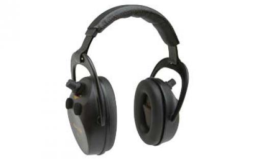 Allen Axion Electronic Lo-Profile Shooting Muff, Black Finish, NRR 25 2230