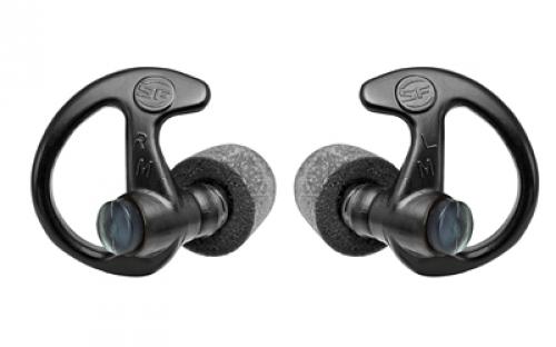 Surefire Sonic Defender Ultra Max Ear Plugs, Large, Black, 1 Pair EP10-BK-LPR