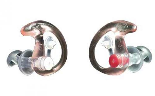 Surefire EarPro Sonic Defender, Ear Plug, Small, Clear EP3-SPR