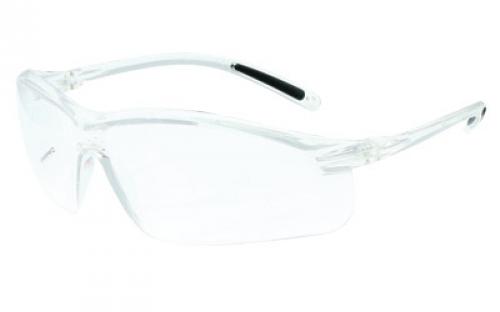 Howard Leight A750 Glasses, Black Frame, Anti-Scratch, Clear R-02233